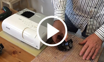Epson lamp replacement video